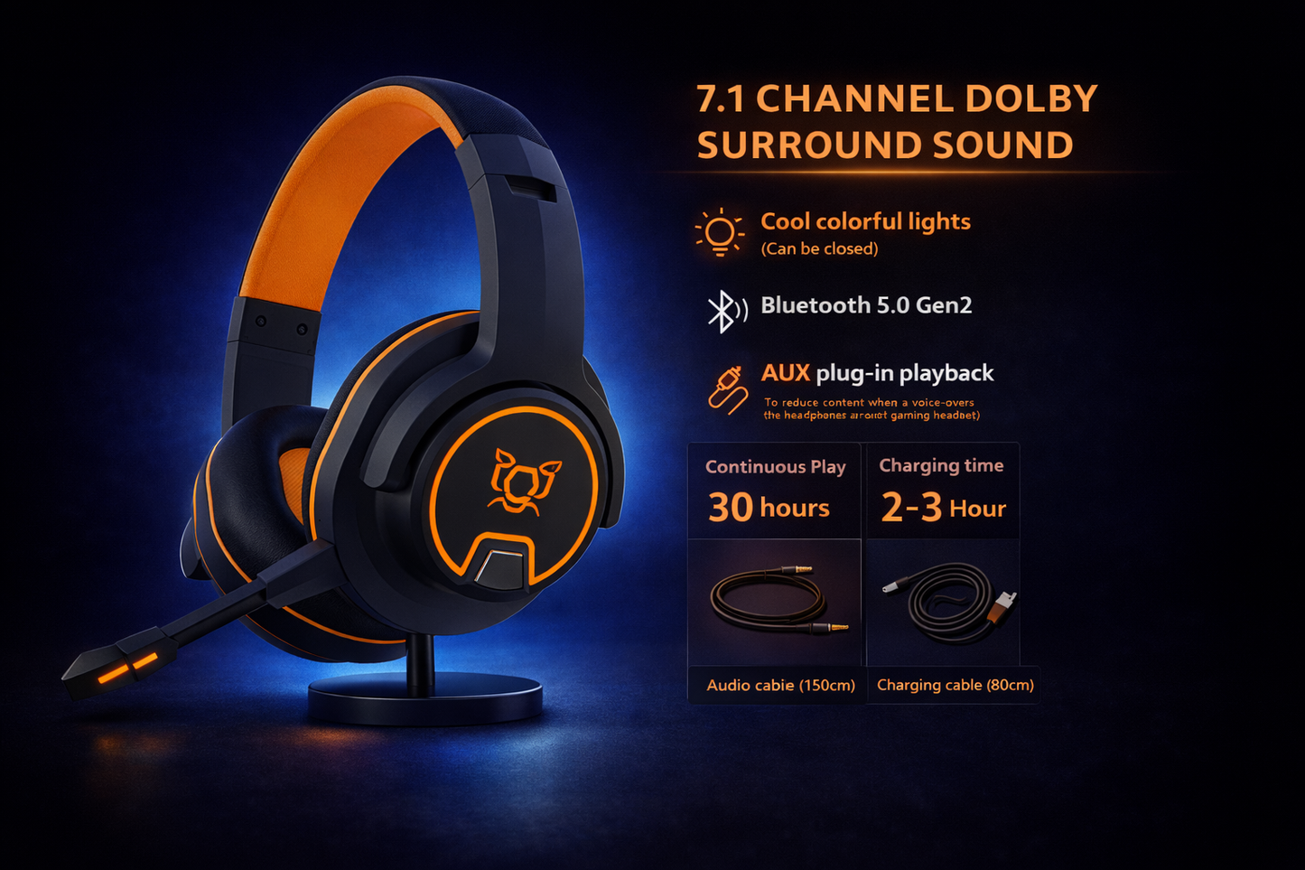 VortexX Elite Wireless Gaming Headset