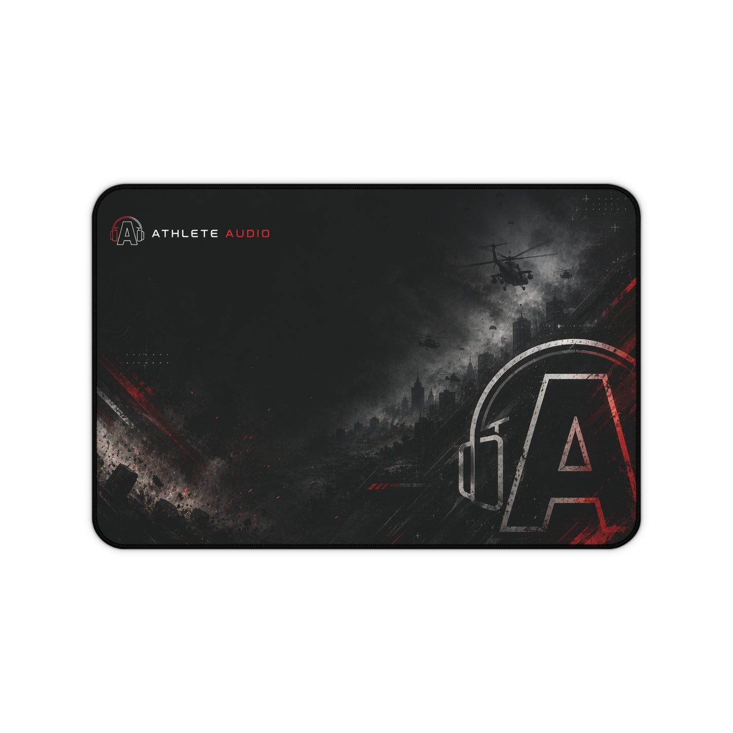 Gaming Desk Mat — Athlete Audio Logo Mouse Pad