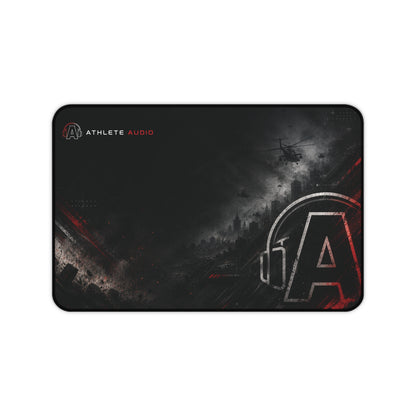 Gaming Desk Mat — Athlete Audio Logo Mouse Pad