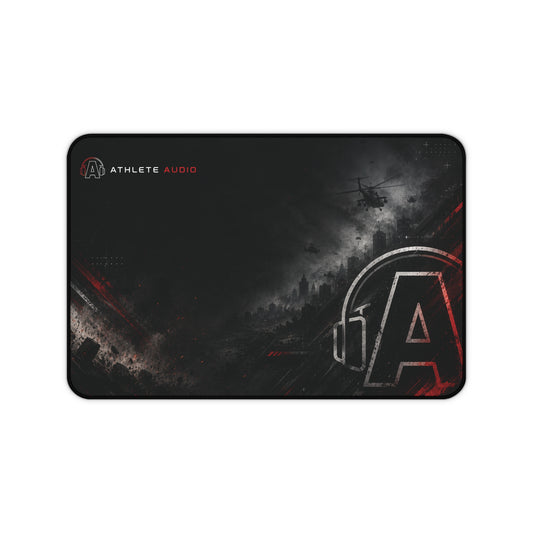Gaming Desk Mat — Athlete Audio Logo Mouse Pad