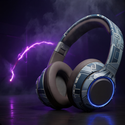 NeonPulse Bluetooth 5.2 Wireless Headphones