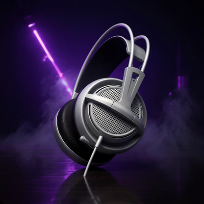 AeroSound Pro Wired Headphones with Microphone – Over-Ear Stereo Gaming & Music Headset