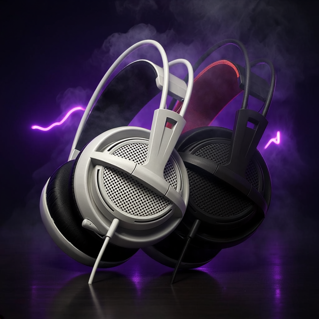 AeroSound Pro Wired Headphones with Microphone – Over-Ear Stereo Gaming & Music Headset