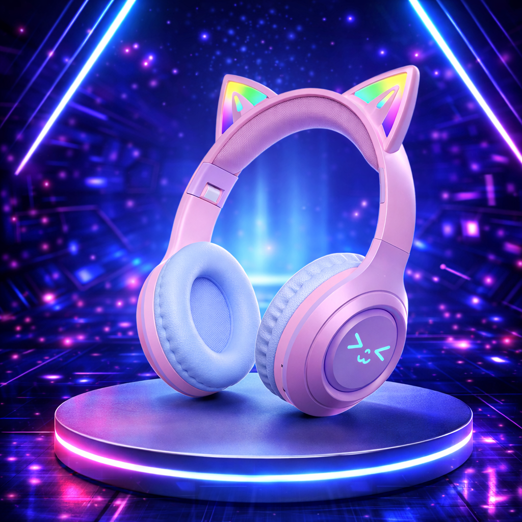Athlete Audio NovaCat RGB Wireless Headphones