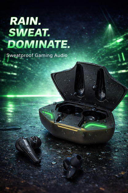 Athlete Audio PhantomPods X5 Low-Latency Gaming Earbuds